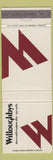 Matchbook Cover - Willoughbys Chicago?