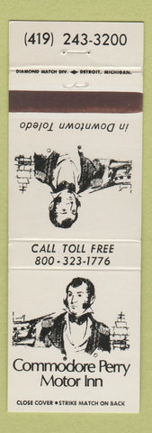 Matchbook Cover - Commodore Perry Motor Inn Toledo OH
