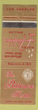 Matchbook Cover - Biltmore Hotel Los Angeles CA WEAR