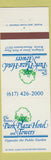 Matchbook Cover - Boston Park Plaza Hotel Boston MA