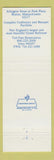 Matchbook Cover - Boston Park Plaza Hotel Boston MA