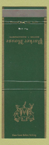 Matchbook Cover - Parker Hous B