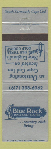 Matchbook Cover - Blue Rock Inn Golf Course South Yarmouth MA WEAR