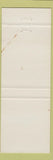 Matchbook Cover - Blue Rock Inn Golf Course South Yarmouth MA WEAR