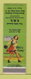Matchbook Cover - RMS Convention Henry Hudson Hotel New York City 1956 pinup