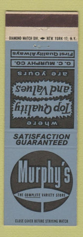 Matchbook Cover - Murphy's Grocery