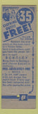 Matchbook Cover - Bentley's Department Store Louisville KY