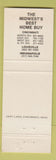 Matchbook Cover - Crest Communities Cincinnati OH Louisville KY Indianapolis