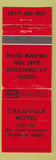 Matchbook Cover - Craigville Motel Hyannis MA WEAR