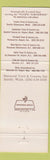 Matchbook Cover - Sherwood Town and Country Inn Seattle WA