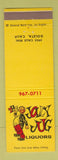 Matchbook Cover - Jolly Jug Liquor Goleta CA