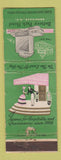 Matchbook Cover - Battery Park Hotel Asheville NC CREASED WORN