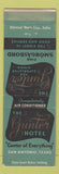 Matchbook Cover - Gunter Hotel San Antonio TX