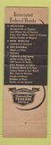 Matchbook Cover - Hotel Crawford Big Spring TX