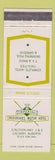 Matchbook Cover - Crossroads Motor Hotel Calgary AB