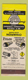 Matchbook Cover - WF Fuller Machinery Regina SK WORN