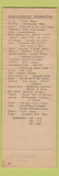 Matchbook Cover - WF Fuller Machinery Regina SK WORN