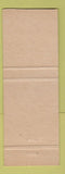 Matchbook Cover - Vermont University Store Burlington VT