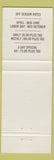 Matchbook Cover - West Harwich Motor Lodge West Harwich MA
