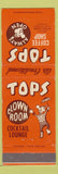 Matchbook Cover - Tops Coffee Shop Waikiki Hawaii
