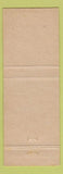 Matchbook Cover - Vermont University Store Burlington VT
