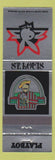 Matchbook Cover - Playboy Club St Louis MO