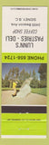 Matchbook Cover - Lunn's Pastries Deli Sidney BC