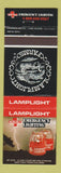 Matchbook Cover - Lamplight Emergency Light Lamp