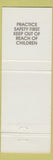 Matchbook Cover - Lamplight Emergency Light Lamp