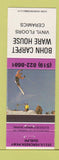 Matchbook Cover - Bohn Carpet Ware House Guelph ON