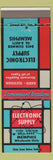 Matchbook Cover - Electronic Supply Memphis TN
