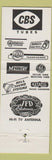 Matchbook Cover - Electronic Supply Memphis TN