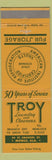 Matchbook Cover - Troy Laundry Cleaners Mobile AL