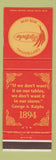 Matchbook Cover - Ralphs Stores 1975 Centennial
