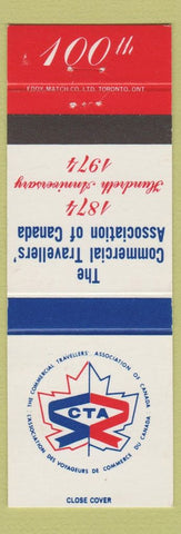 Matchbook Cover - Commercial Travellers' Association of Canada 1974