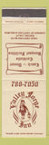 Matchbook Cover - Valley Forge Inn Encino CA