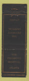 Matchbook Cover - Piedmont Hospital Atlanta GA