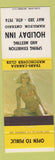Matchbook Cover - Holiday Inn Trans Canada Match Hamilton ON pinup