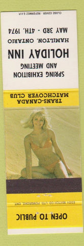 Matchbook Cover - Holiday Inn Trans Canada Match Hamilton ON pinup