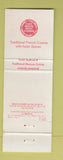 Matchbook Cover - Roberto's Puerto Nuevo Cafe Ole Basilio Badillo
