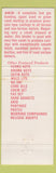 Matchbook Cover - Thiem Twins Core Binders Mold Coatings Milwaukee WI
