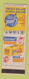 Matchbook Cover - Giant Grocery Enriched Bread girlie back