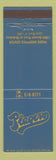 Matchbook Cover - Plagers? Paseo Shopping Center Maryland Heights MO