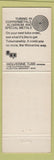 Matchbook Cover - Wolverine Tubemanship Tube Allen Park MI