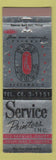 Matchbook Cover - Service Printers South Ben IN Graphic Arts WEAR