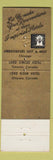 Matchbook Cover - Hotel Sherman Chicago IL Well of the Sea