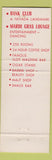 Matchbook Cover - Golden Hotel Casino Reno NV Mardi Gras Lounge WEAR