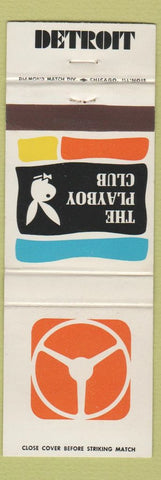Matchbook Cover - Playboy Club Detroit MI