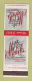 Matchbook Cover - Michel's Brooklyn NY