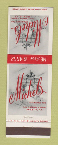 Matchbook Cover - Michel's Brooklyn NY